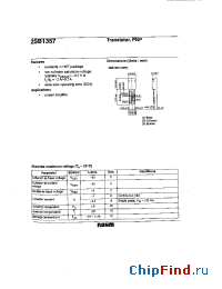 Datasheet 2SB1357 manufacturer Rohm